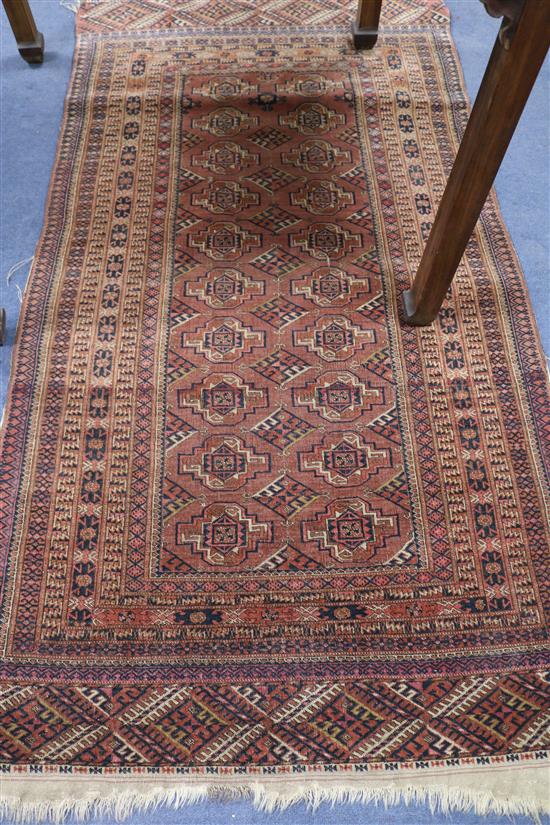 A Bokhara rug, 180 x 102cm